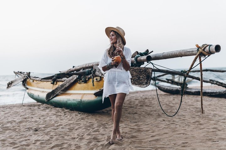 Golden Hours at Negombo Beach